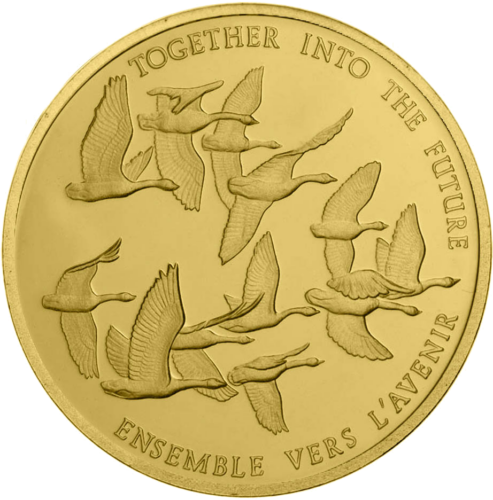 1 oz Kanādas zelta monēta — Kļavas lapa 2022 (1)