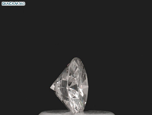 0.44 carat G-VVS1 GD cut Natūralus Round Deimantas (1)