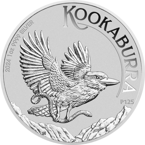 2024 Kookaburra Австралия 1 унция сребърна монета (1)