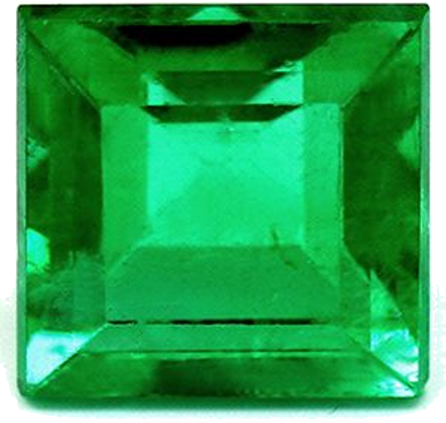 1.71 carat GREEN Square Smaragdas (1)