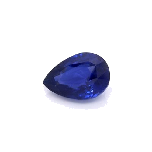 2.52 carat BLUE MODIFIEDBRILLIANTSTEP cut Pear Safyras (1)