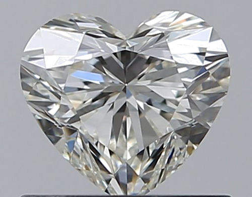 0.65 carat J-VS1 Natūralus Heart Deimantas (1)