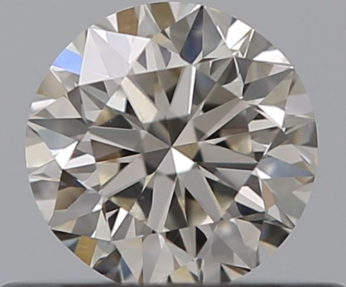 0.4 carat K-VVS2 Very Good cut Natūralus Round Deimantas (1)