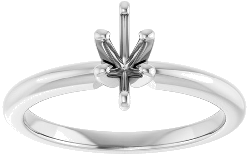 Sužadėtuvių Žiedas „Solitaire“ 585 Baltojo Aukso Marquise 7mm x 3.5mm (3)