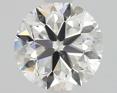 1.01 carat H-SI1 Very Good cut Natūralus Round Deimantas (1)