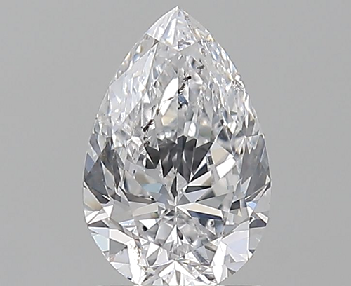 1.2 carat D-SI2 Natūralus Pear Deimantas (1)