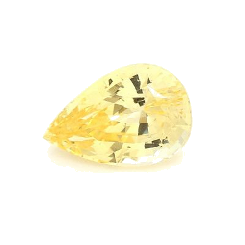 2.75 carat YELLOW BRILLIANTSTEP cut Pear Safyras (1)