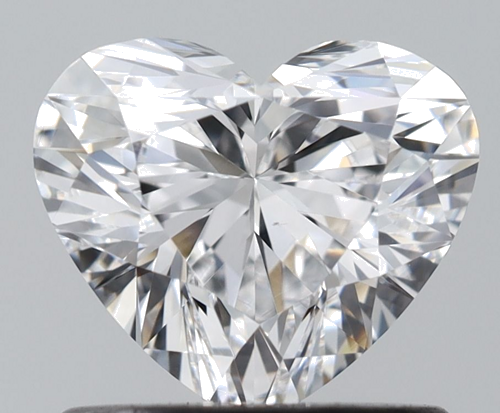 0.81 carat D-VS1 Natūralus Heart Deimantas (1)