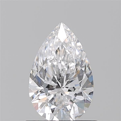 0.7 carat D-VS2 Natūralus Pear Deimantas (1)