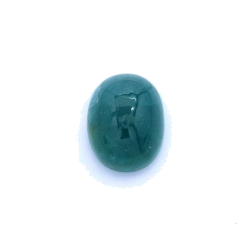 2.49 carat BLUE CABOCHON cut Oval Grandidierite (1)