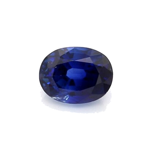 1.37 carat BLUE BRILLIANTSTEP cut Oval Safyras (1)