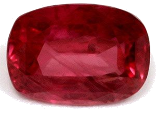 2.22 carat RED Cushion Rubinas (1)