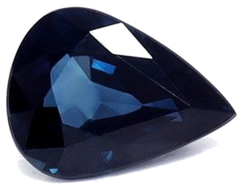 1.22 carat BLUE Pear Safyras (1)