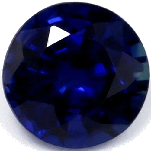 0.94 carat BLUE Round Safyras (1)