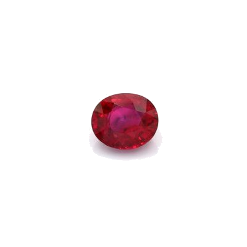 0.76 carat RED BRILLIANTSTEP cut Oval Rubinas (1)