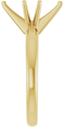 14K Yellow 11.5x5.5 mm Marquise Solitaire Engagement Ring Mounting (4)