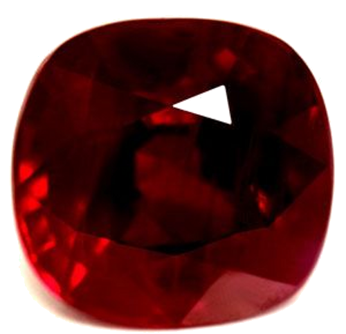 1.6 carat RED Cushion Rubinas (1)