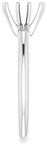 Sužadėtuvių Žiedas „V-End Solitaire“ 585 Baltojo Aukso Marquise 8mm x 3.5mm (7)