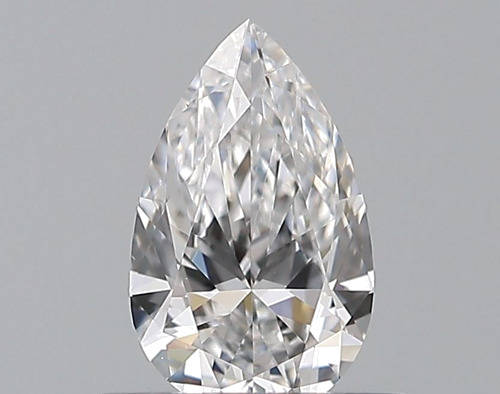 0.35 carat D-VS1 Natūralus Pear Deimantas (1)