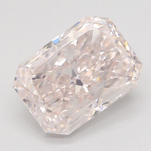 1.51 carat Fancy Light Pink-VS2 Natūralus Radiant Deimantas (1)