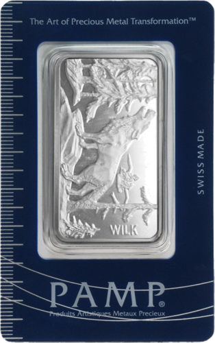 1 oz Collectible Investment Silver Bar Wilk PAMP (2)