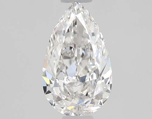 0.51 carat D-IF Natūralus Pear Deimantas (1)