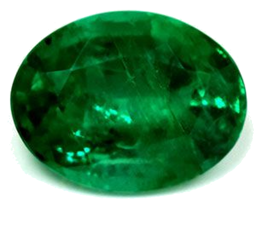 1.89 carat GREEN Oval Smaragdas (1)