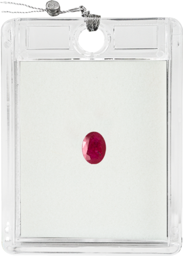 1,43 ct. Rubinas Ovalus DEL (1)