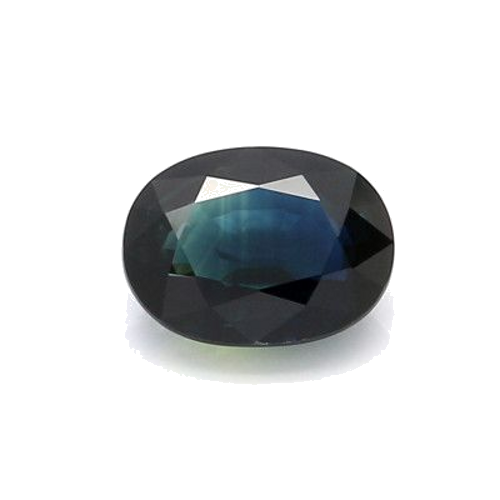 1.8 carat BLUE BRILLIANTSTEP cut Oval Safyras (1)