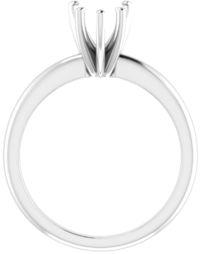 Sužadėtuvių Žiedas „Solitaire“ 585 Baltojo Aukso Heart Shape 7mm (2)