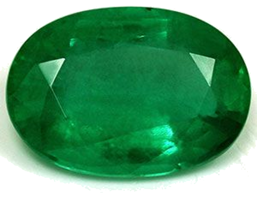 3.06 carat GREEN Oval Smaragdas (1)