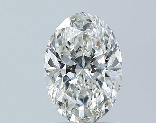 1.21 carat I-SI2 Natūralus Oval Deimantas (1)