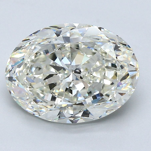 3.62 carat J-VS2 Natūralus Oval Deimantas (1)