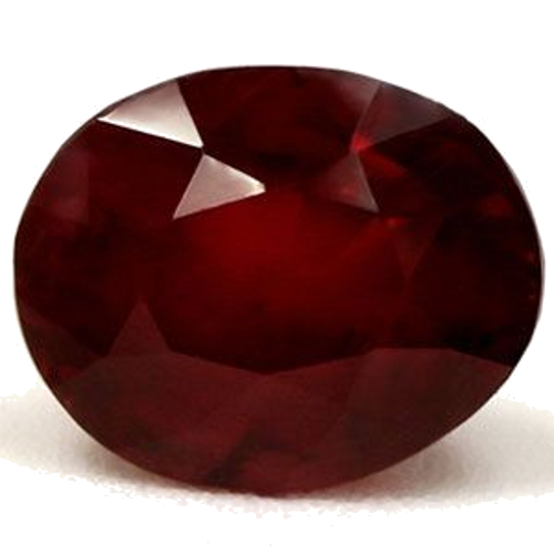 1.04 carat RED Oval Rubinas (1)