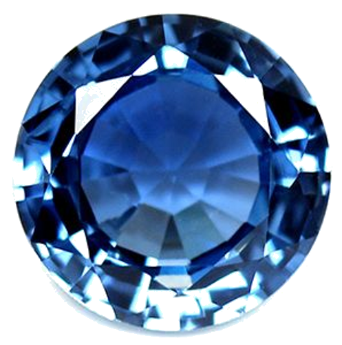 1.08 carat BLUE Round Safyras (1)