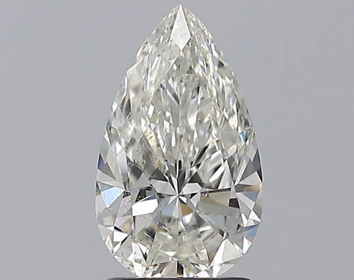 1.5 carat I-SI2 Natūralus Pear Deimantas (1)
