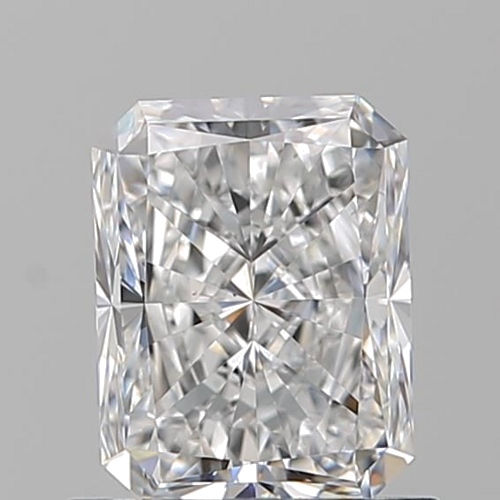 1.01 carat D-VS1 Natūralus Radiant Deimantas (1)