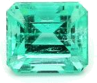 0.42 carat GREEN MODIFIEDBRILLIANT cut Octagonal Smaragdas (1)
