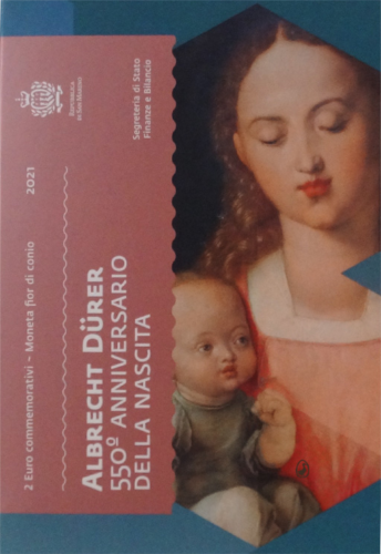 2021 San Marino Albrecht Durer 2 euro BU coin (4)