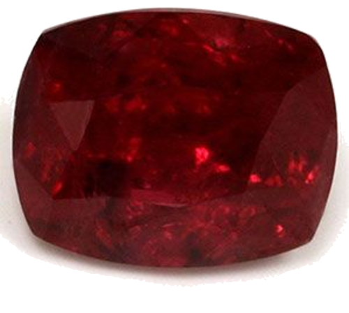 1.13 carat RED Cushion Rubinas (1)