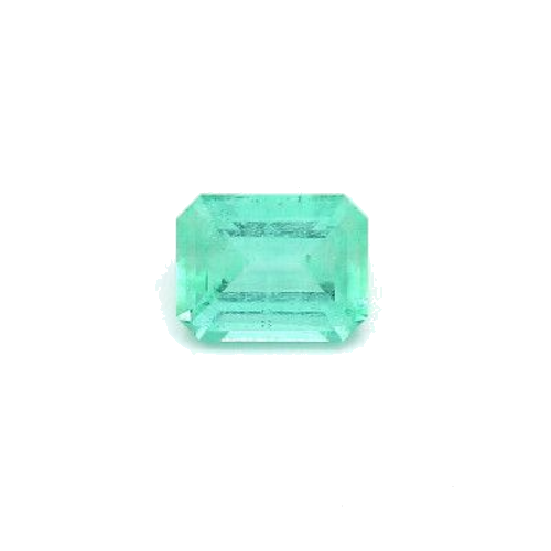 1.44 carat GREEN STEP cut Octagonal Smaragdas (1)