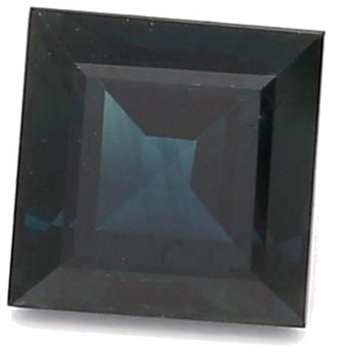 1.6600000000000001 carat BLUE STEP cut Square Safyras (1)