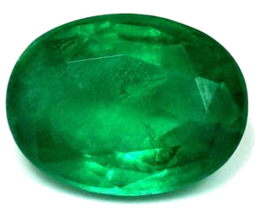 4.74 carat GREEN Oval Smaragdas (1)