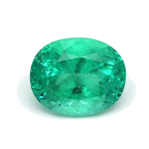 12.06 carat GREEN MODIFIEDBRILLIANT cut Oval Smaragdas (1)
