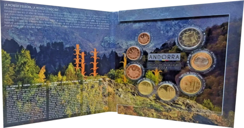 2024 Andorra BU Euro Coin Set (2)