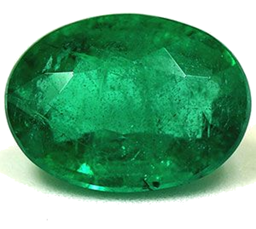 2.61 carat GREEN Oval Smaragdas (1)