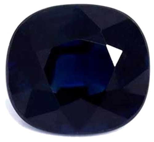 2.05 carat BLUE Cushion Safyras (1)