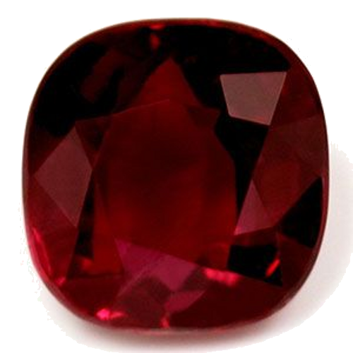 2.52 carat RED Cushion Rubinas (1)