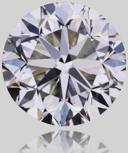 1.01 carat K-VS2 GD cut Natūralus Round Deimantas (1)