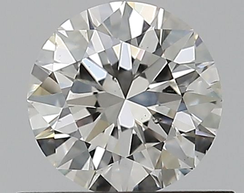 0.57 carat I-SI1 Excellent cut Natūralus Round Deimantas (1)